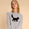 Women's Sweatshirt - CREEPING CAT