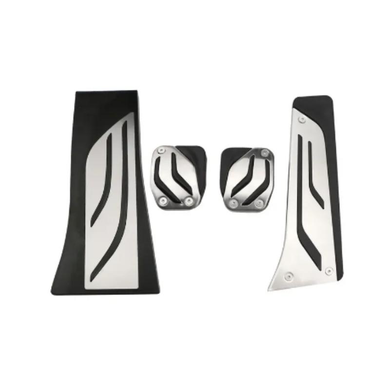 Автоматическая подставка для педали акселератора из нержавеющей стали, газовый тормоз, подставка для ног для BMW X5 X6 F15 F16 E70 E71 E72 2008-2020 AT LHD Parts