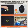26" Half Exercise Ball Trainer Yoga Balance Stability Ball Resistance Band