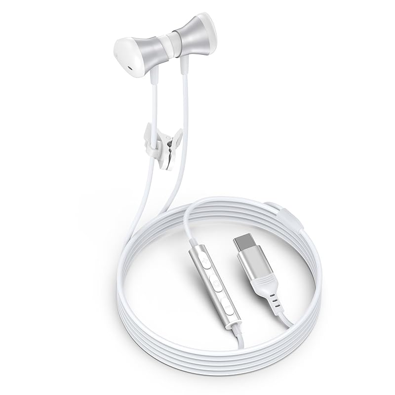 iPhone 16 type c earphones wired earphones earphone microphone magnetic design Type C with microphone c type stereo earphones With remote control