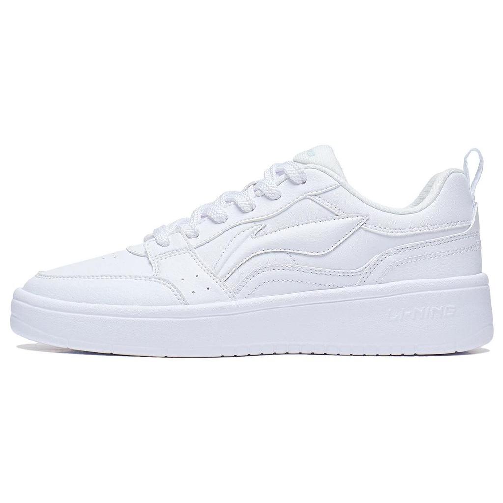 Li Ning Yuan Bao Versatile Casual Comfortable Thick Sole Height Increasing Shock Absorbing Non-Slip Wear-Resistant Low-Top Skate Shoes AGCT340-5