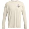 X Grounds Comfortable Round Neck Skin-Friendly Long Sleeve T-Shirt Men Tops Pinnacle-White 1386796-110