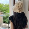 Кепка Защита от солнца Бант Ткань Летняя кепка Шляпа-ведро Корейский стиль Кепка Шляпа от солнца Женская Шляпа-ведро