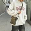 Japan and South Korea Fashion New Simple Literary and Artistic Fan Shoulder Messenger Bag 2025 Commuter Sports Niche Leisure Small Square Bag