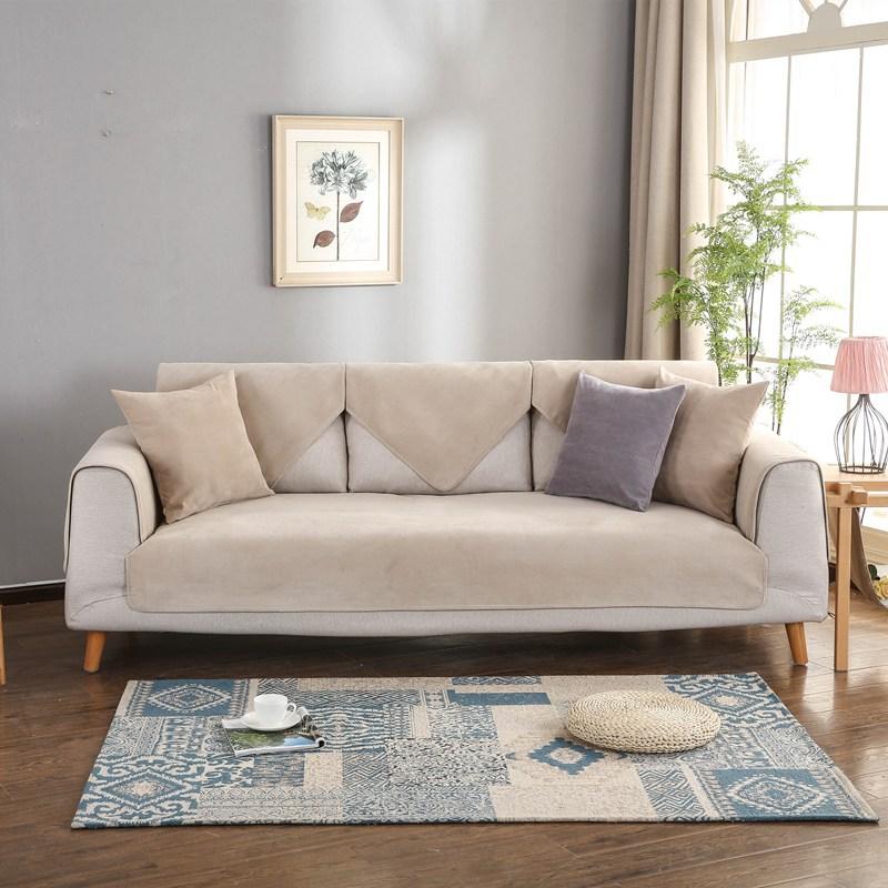 Универсальная водонепроницаемая и устойчивая к мочеиспусканию диванная подушка Four Seasons, простая тканевая нескользящая кожаная подушка с полным покрытием