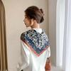 Scarf Bag Decoration Wraps Printing Female Shawl Printed Scarf Silk Scarf Korean Style Scarves