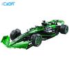 Када 1:8  MOC Sauber F1 Team C44 Формула-1 F1 Гоночный автомобиль Номер 24 Спортивный автомобиль Конструктор Город KICK Автомобиль Кирпичики Игрушки Подарок