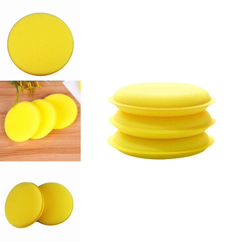 Car Waxing Buffer Sponge Set With Polishing Foam For Auto Detailing Enthusiasts