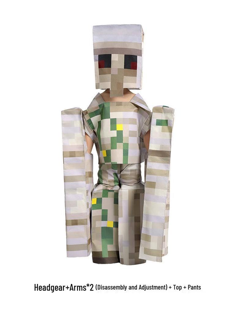Костюм Алмазной Брони Хэллоуин для Детей Minecraft