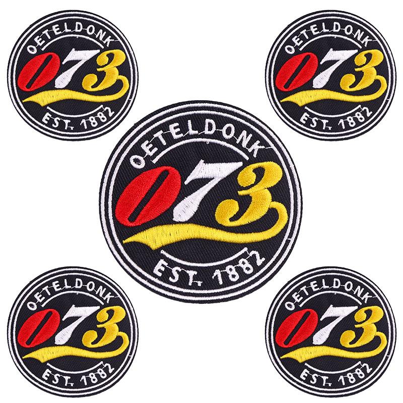 5 шт. Оптом Эмблема Нидерландов Этельдонк Вышитые нашивки Пришивные нашивки для одежды Нашивка Карнавал Нидерландов Сделай сам