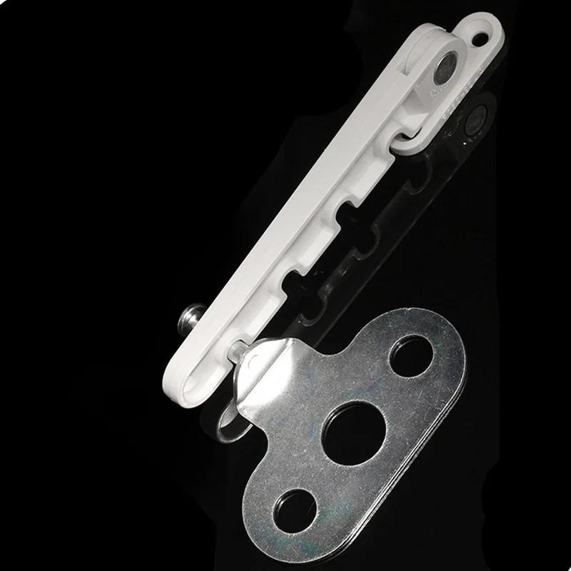  Inner Window Limiter Latch Position Stopper Casement Wind Brace Home Security Door Windows Sash Lock Child Safety Protection