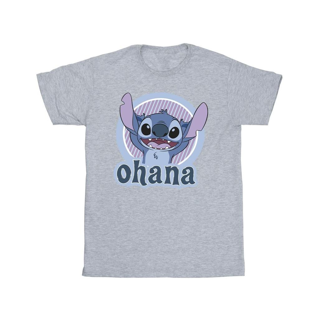 Disney Boys Lilo And Stitch Ohana Circle T-Shirt