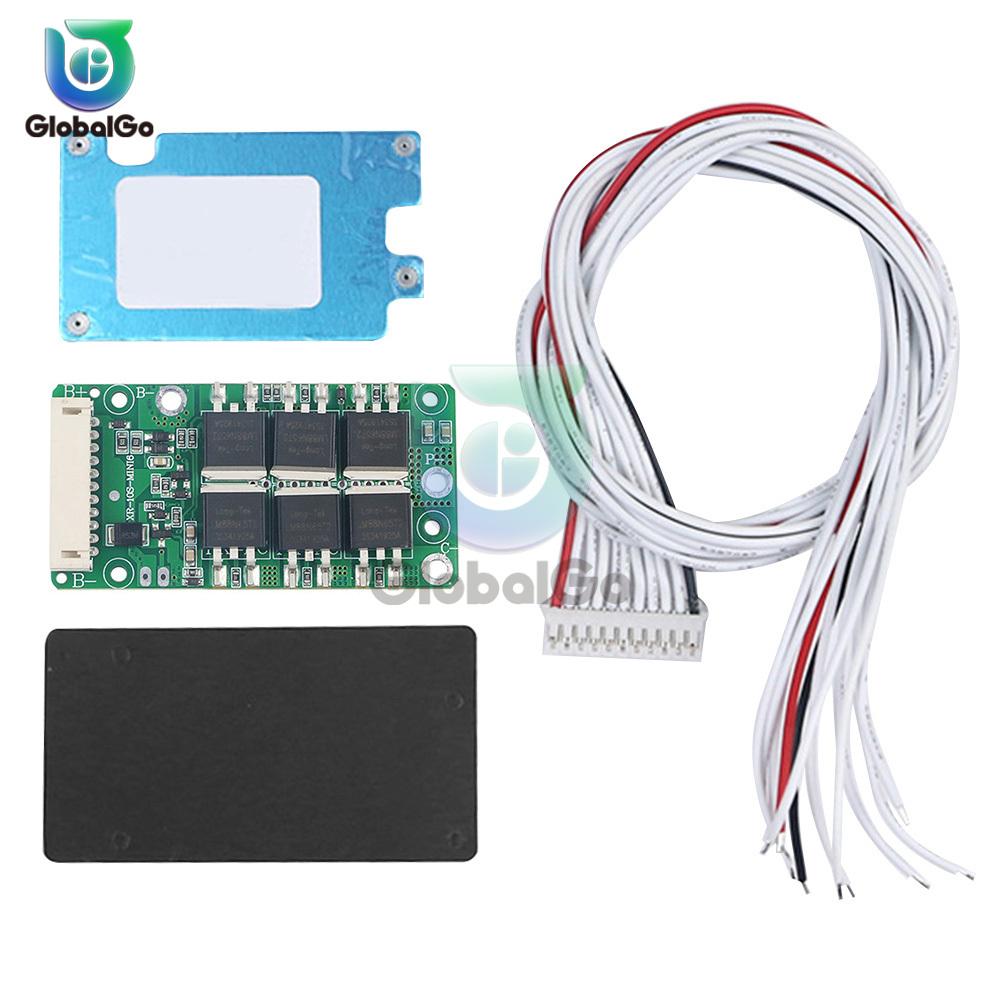 Плата защиты аккумулятора BMS 10S 36V 20A 18650 Балансировка Выравнивание PCM Защита от короткого замыкания
