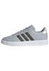 Кроссовки Adidas Grand Court Унисекс Halo White Размер 2.0, Взрослые, LIT49, Серебристый/Теневой Оливковый/Обувь (ID4468), 24.5см