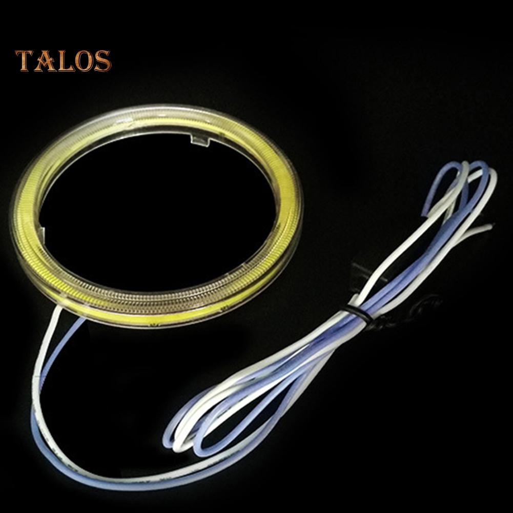 60 мм-120 мм автомобиль COB ангельские глазки светодиодные кольцевые фары лампы