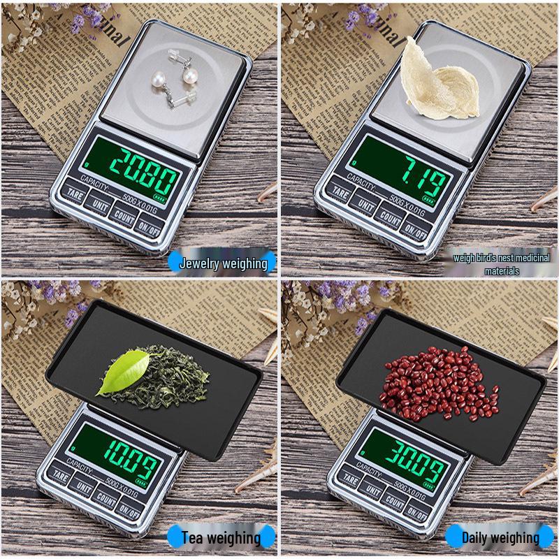 USB Portable Jewelry Scale 0.01g Precision Palm Pocket Balance