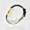 Б/у [Новая батарейка] Женские часы CITIZEN EXCEED Золотые Прямоугольные 4-103765 1030277 Новый ремешок
