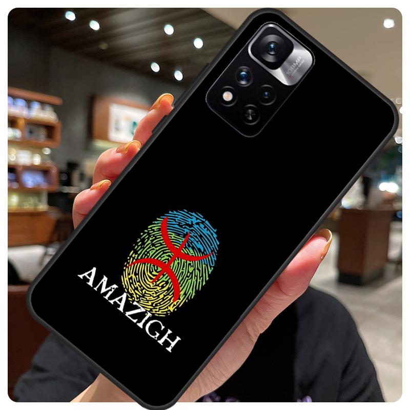 Amazigh Symbol Berber Academy For Redmi Note 11 Pro Case For Redmi Note 12 8 9 10 Pro 8T 9S 10S 11S 12S 12C 9C 10C Coque