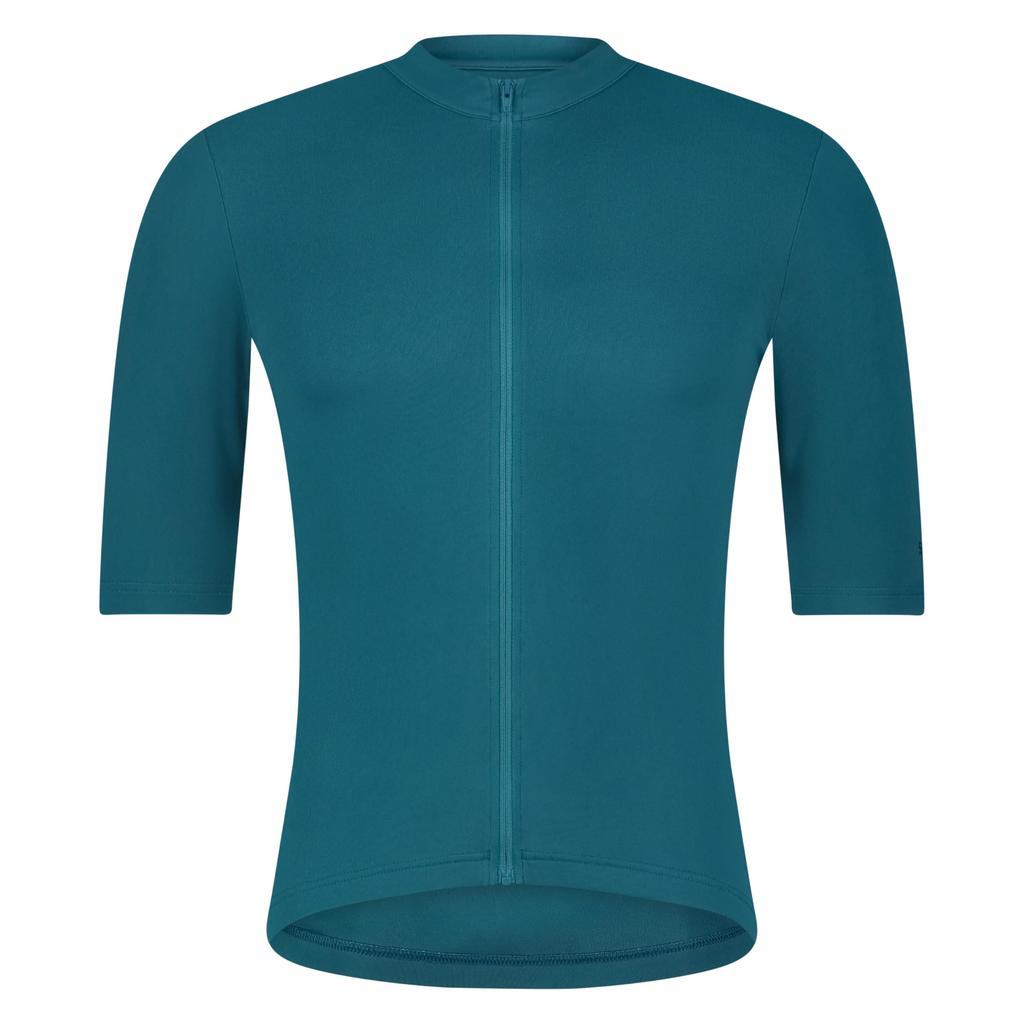 SHIMANO Cycling Jersey Element Short Sleeve Jersey Aqua Blue S Recommended (European Size) Height 167-173cm