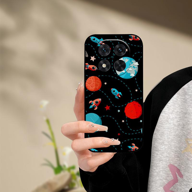For POCO X7 x7pro Case Silicone Luxury Space Soft Bumper For POCO X7 Pro Phone Cover TPU Funda For Xiaomi PocoX7 Pro Fashion Bag
