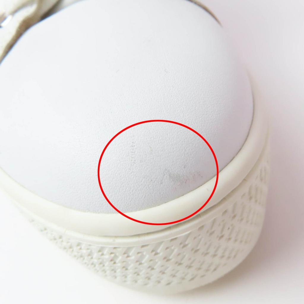 Great HERMES Low cut sneakers Dare H logo design mouton leather White beige 38 Used