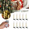 Cute Flameless Clip Candle Lights for Tree Lightweight Stylish Xmas Decor for Chirtamas Parties
