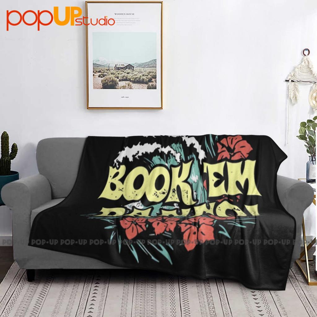 Book 'Em Danno Ultra-Soft Blanket Quilt Winter Sofa Cover Bed Covers
