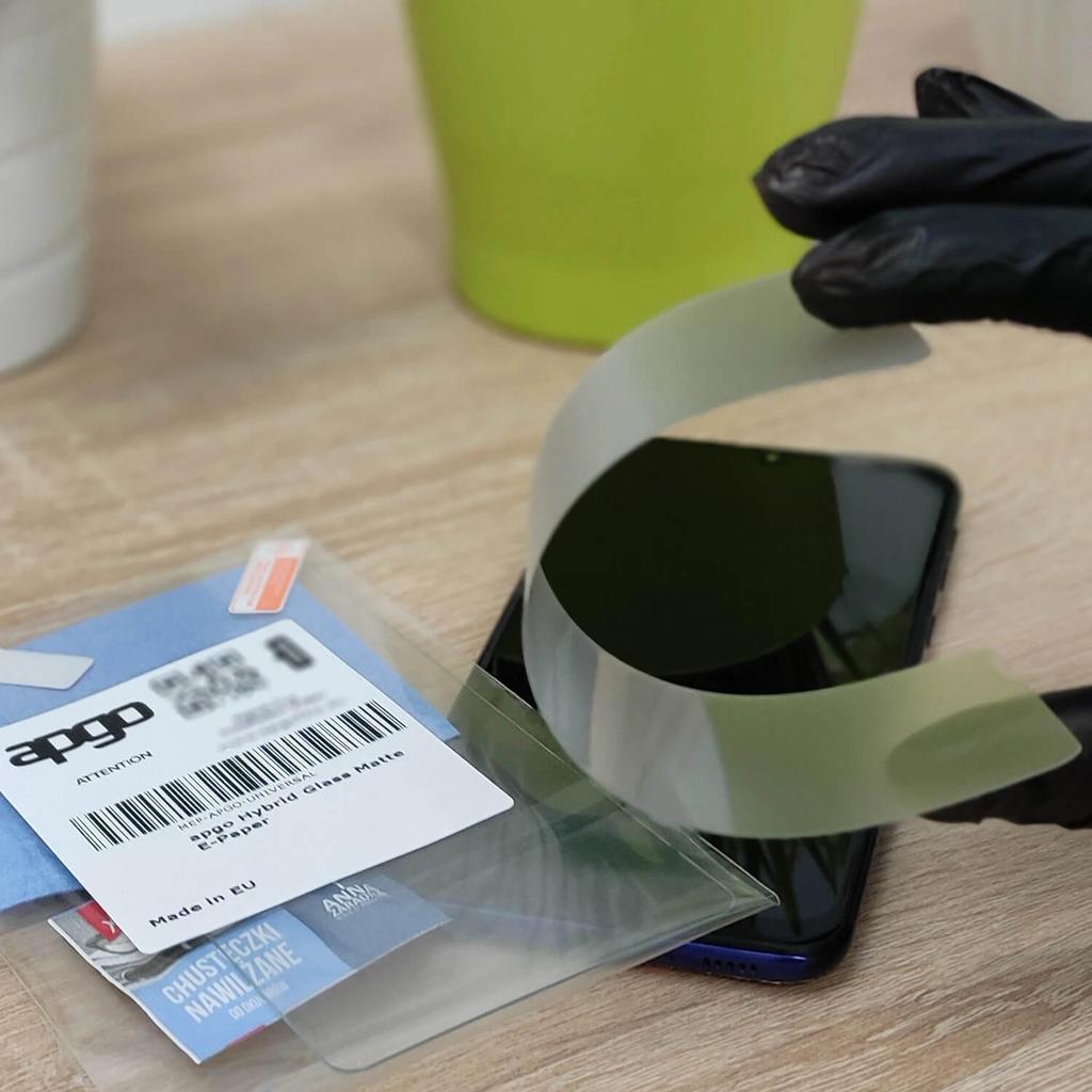 apgo MATTE Hybrid Protective Glass Compatible with T-Mobile Revvl V Plus 5G, Flexible Nano Glass, Great Replacement for Tempered Glass, Scratch-resist