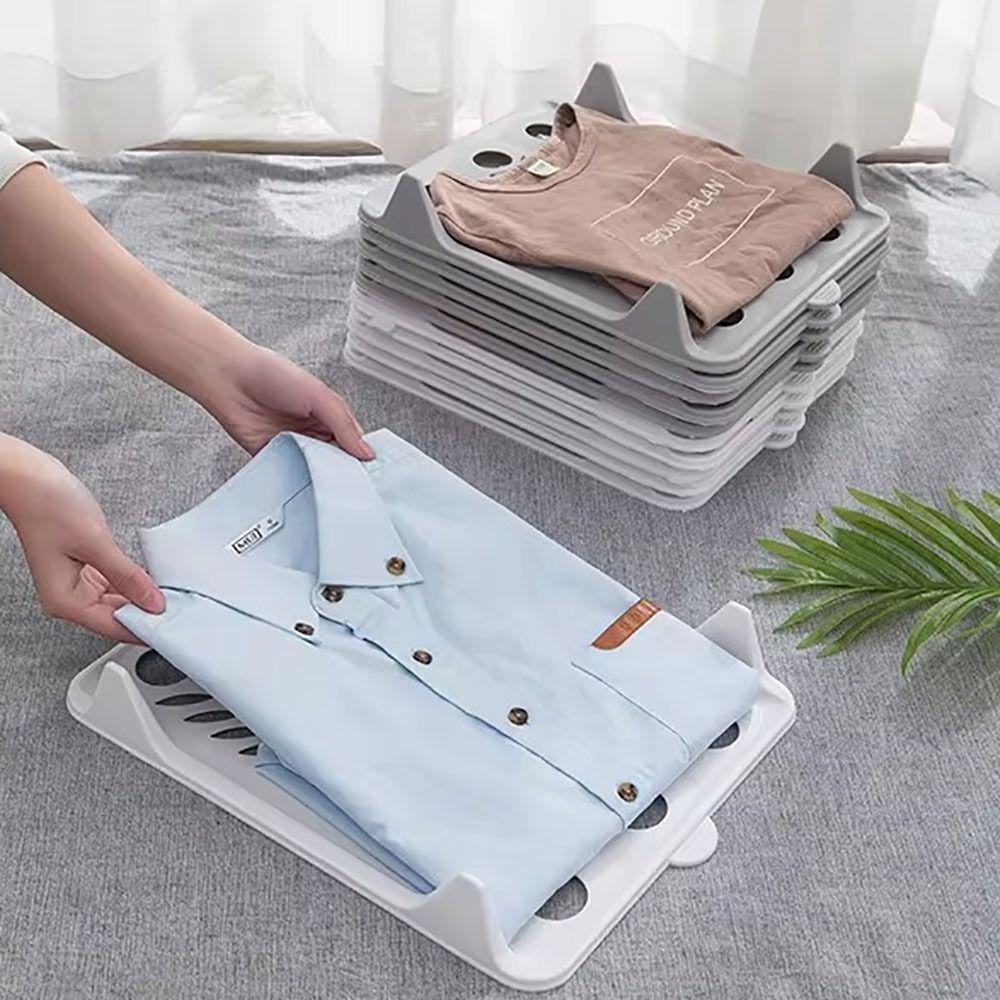 Plastic T Shirt Folder Board White DressBook Folding Board Shirt Organizer  Closet