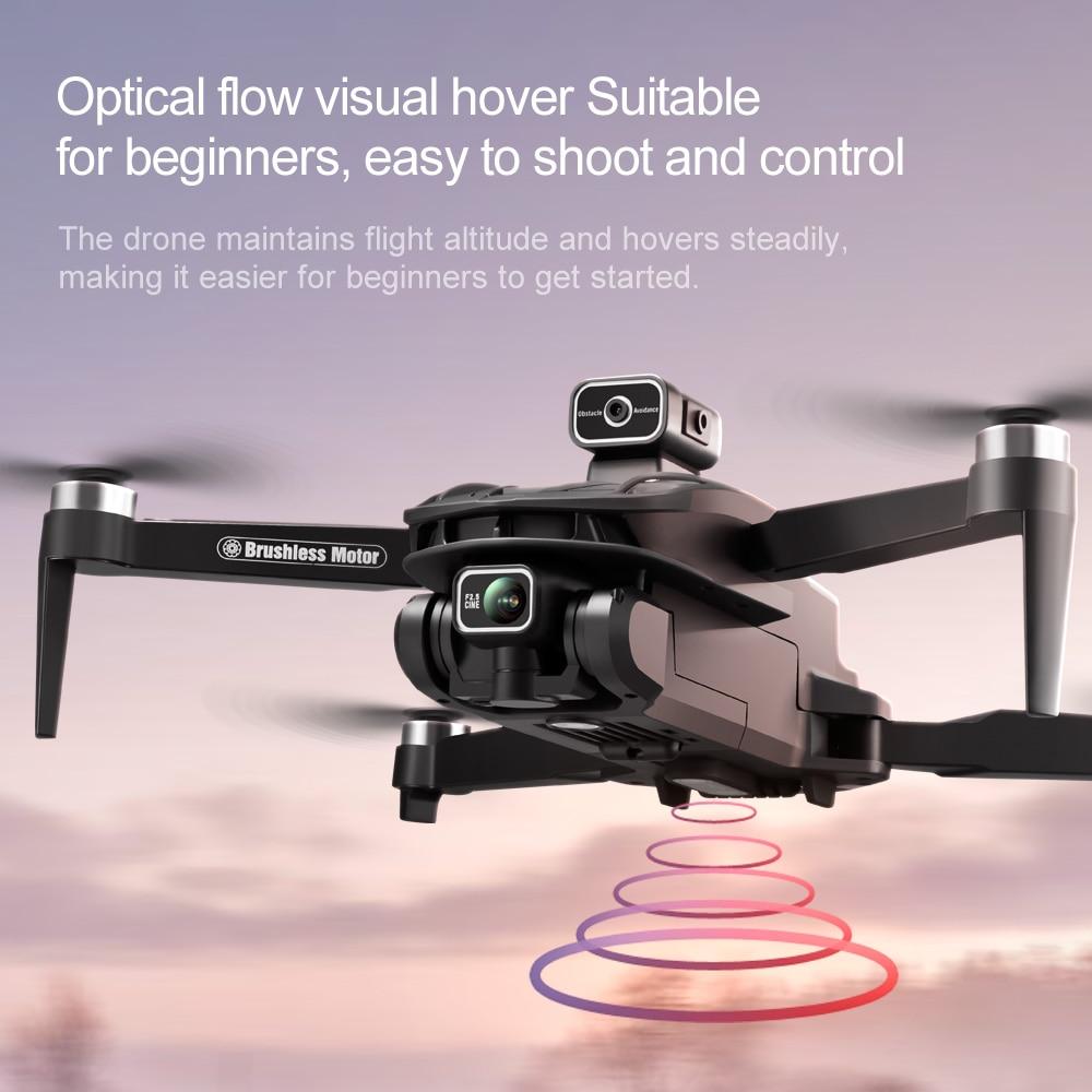 V168 PRO Drones GPS Profesional 8K with HD Camera FPV 5G Wifi Brushless Motor Foldable RC Quadcopter Obstacle Avoidance Drone Toy Gift