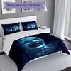 3pcs Art the Clown Terrifier1 pattern bedding set duvet cover set includes duvet cover &pillowcases, perfect all season bedroom decoration & gift
