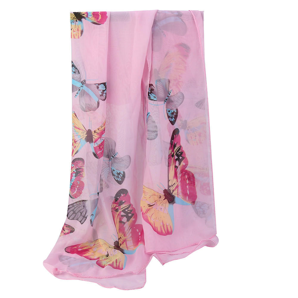 Fashion Women Chiffon Soft Wrap Scarf Ladies Shawl Scarf Scarves