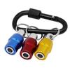 3Pcs 1/4inch Shank Screwdriver Bit Holder Extension Bar Screw Keychains for Drill Screwdriver BatchHead