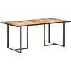 Dining Table 180 Cm Raw Mango Wood