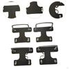 4x Roof Box U Bolt Clamps Rooftop Cargo Carrier Rack for Outdoor
