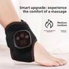 4 Heat Levels Ankle Massager Electric Heat And Vibration Electric Hot Compress Massage