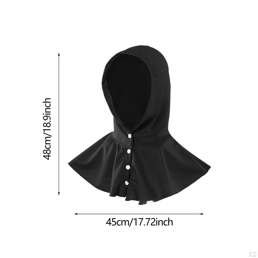 Охлаждающее полотенце с капюшоном, быстросохнущее, для шеи и лица, для погоды на открытом воздухе