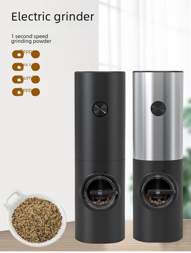 Ручная мельница для перца Zhitong, бутылка для приправы с морской солью для грубого и тонкого помола, кухонный гаджет