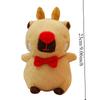 Merry Christmas Capybara Plush Doll Elk Capybara Fluffty Doll Capybara Plush Toy  Birthday Gift