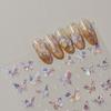 Shell Light Butterfly Nail Art Sticker DIY Making Creative Decorative Stickers