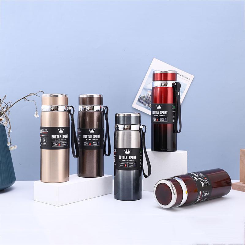 Изолированный котелок-слинг из нержавеющей стали 316 - Портативная дорожная и автомобильная чашка для воды