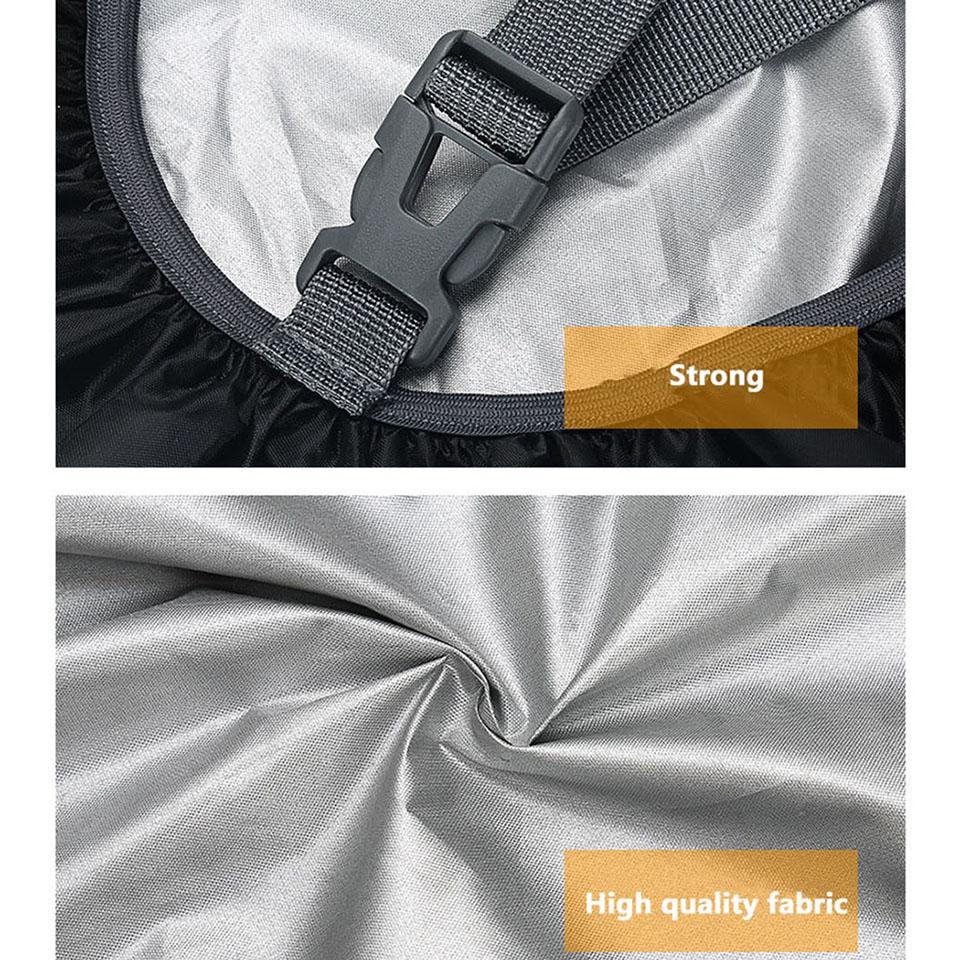 Gobygo Светоотражающий Водонепроницаемый Рюкзак Чехол от Дождя Сигнальный Фонарь Чехол-Сумка для Походов Спорт Ночная Велопрогулка Отдых на Природе Кемпинг
