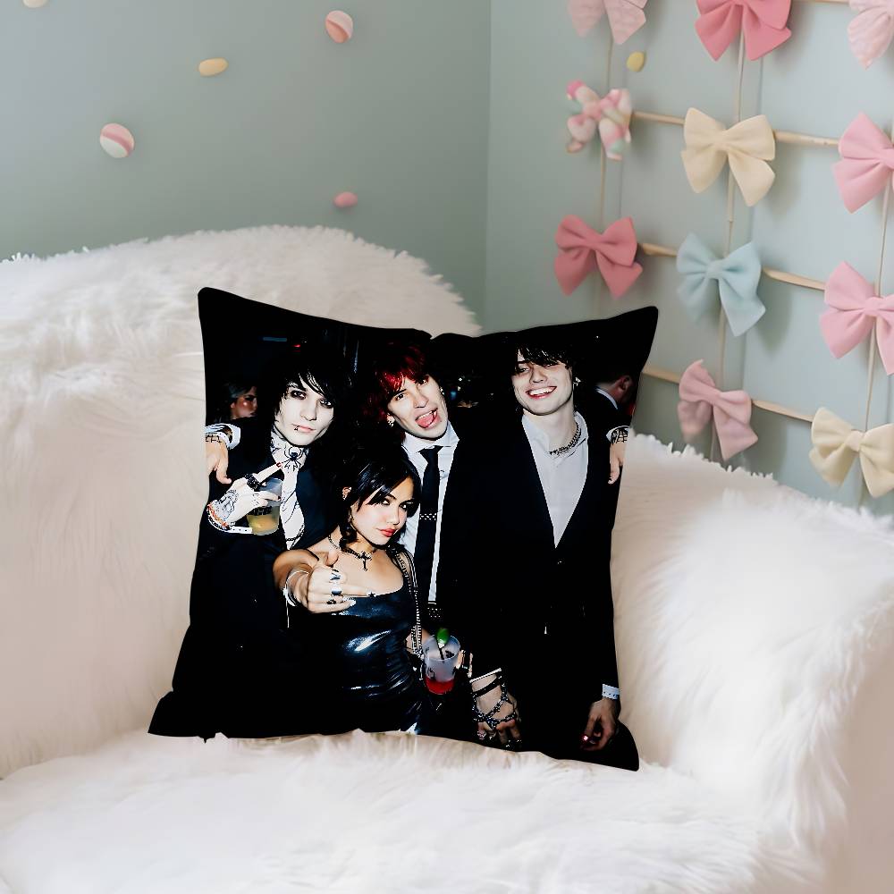 Cool HJake WebberJohnnie GGuilbertS Case Plush Fabric Soft Pillowcase Double Sided Print Cushion Cover Household Gifts