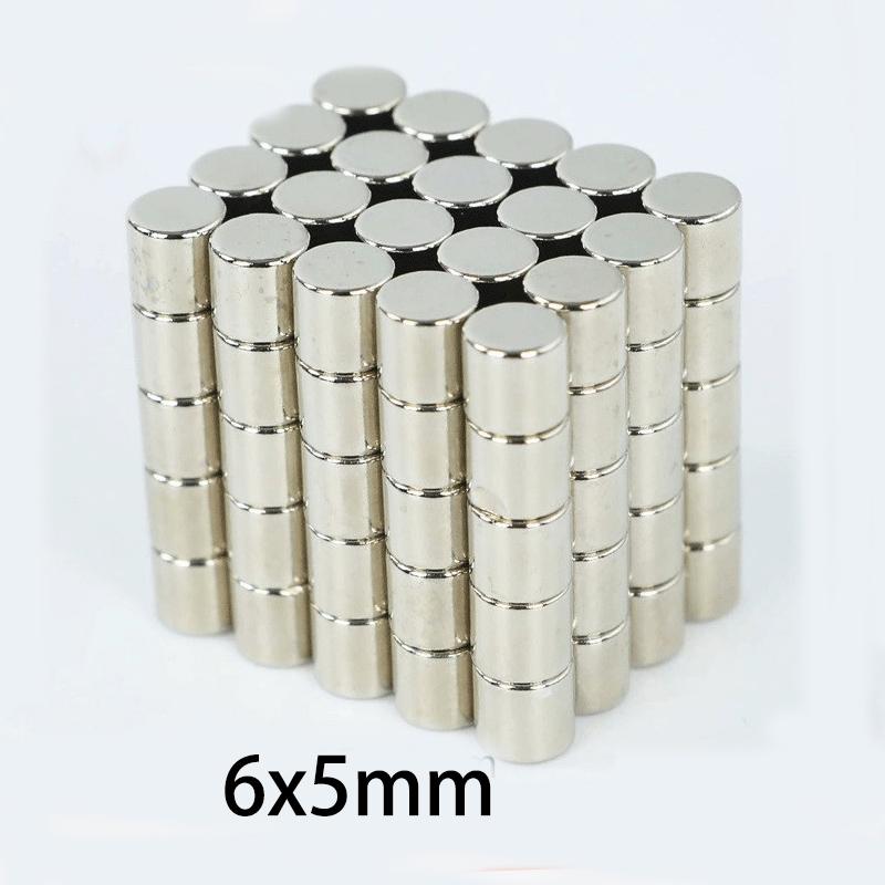 20pcs 6x5mm/8x5mm/10x5mm Large Magnet Set - Powerful Hold for Heavy Duty Tasks, Workshop Essential