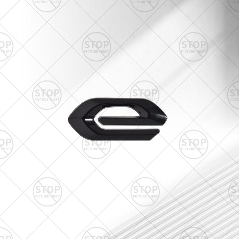 Car Sticker Electric Vehicle E Logo 3D Decal Body Decoration Badge Rear Trunk Emblem For Peugeot EV 2008 5008 4008 3008 508 iOn