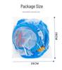 Children's Cartoon Ocean Animals Ball Pit with Basketball Hoop - Foldable Parent-Child Interactive Toy