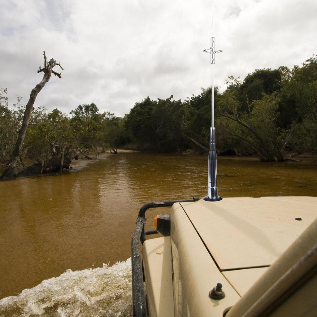 Dual Band Antenna 144MHz VHF and 430MHz UHF Two Way Antenna for Mobile Radio Magnetic Base Antenna