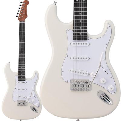 Тип Stratocaster Гриф из жареного клена Пастельный цвет Электрогитара Buskers BUSKER'S BST-Standard (Отдельный предмет, GWT-Серо-белый-)