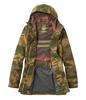 LLB Mountain Classic Водонепроницаемая принтованная куртка US Fit Petite S Fatigue Green Camo Green 1000044170 женская,