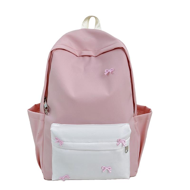 Schoolbag cute sweet wind junior high school fresh girl campus light schoolbag backpack large capacity college backpack
